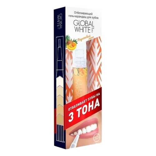 Отбеливающий карандаш GLOBAL WHITE Фруктовый микс, 5 мл в Подруга