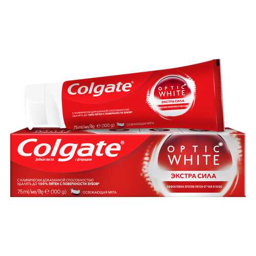 Зубная паста Colgate Optic White Extra Power 75 мл в Подруга