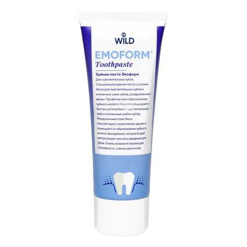 Зубная паста Эмоформ Dr. Wild, 75 мл в Подруга