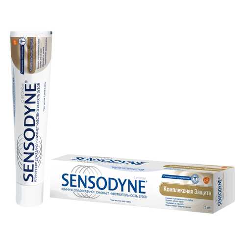 Зубная паста Sensodyne Комплексная Защита, для чувствительных зубов, 75 мл в Подруга