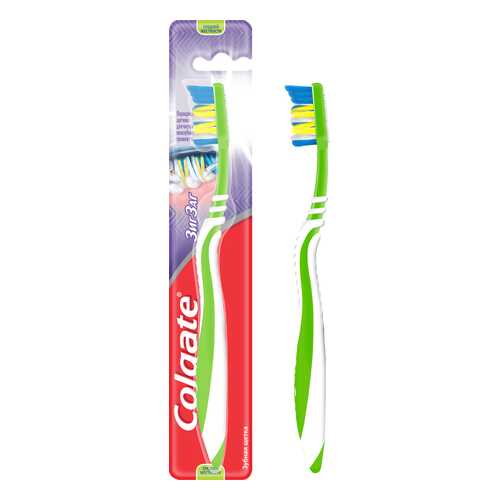 Зубная щетка Colgate ЗигЗаг средняя в Подруга