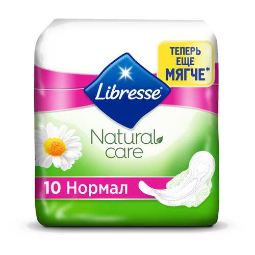 Гигиенические прокладки Libresse Natural Care Ultra Normal, 10 шт. в Подруга