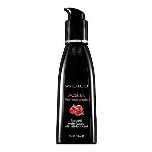 Лубрикант с ароматом граната Wicked Aqua Pomegranate 60 мл. в Подруга