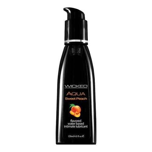 Лубрикант с ароматом спелого персика WICKED AQUA Sweet Peach 120 мл. в Подруга