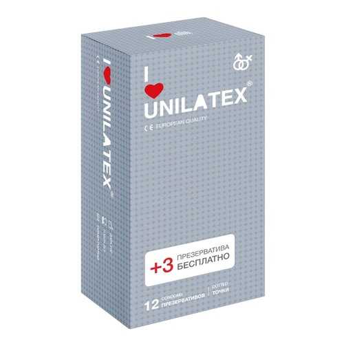 Презервативы Unilatex Dotted 12+3 шт. в Подруга