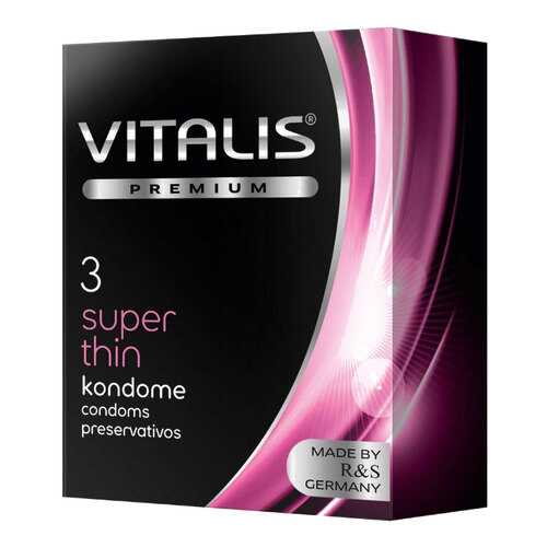Презервативы Vitalis premium super thin 3 шт. в Подруга