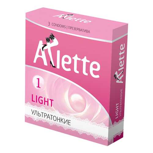 Ультратонкие презервативы Arlette Light 3 шт. в Подруга
