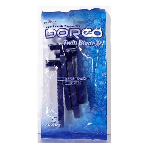 Дорко / Dorco TD705 Twin Blade - Одноразовые станки для бритья 5 шт в Подруга