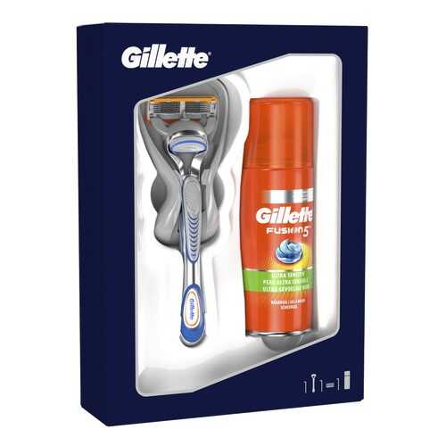 Подарочный набор Gillette Fusion5 Бритва с 1 см. кассетой + Гель д/бритья 75мл в Подруга