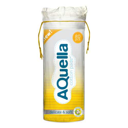Ватные диски AQUELLA 80шт в Подруга