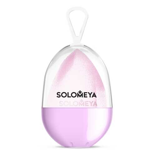 Спонж Solomeya Косметический для Макияжа со Срезом Лиловый, 1 шт в Подруга
