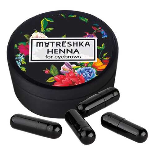 Краска для бровей Matreshka Chocolate 10 шт в Подруга