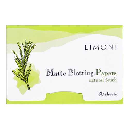 Матирующие салфетки Limoni Matte Blotting Papers 80 шт в Подруга