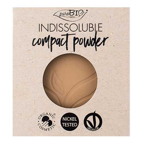 Пудра PuroBio REFILL INDISSOLUBLE compact powder 03 желтый 9 г в Подруга