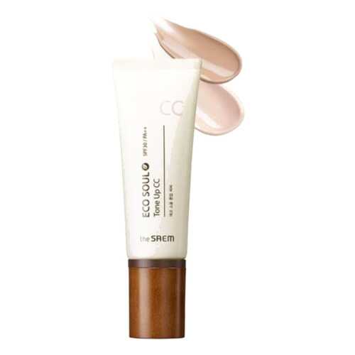 СС крем The Saem Eco Soul Tone Up Clear Bright 03 35 г в Подруга