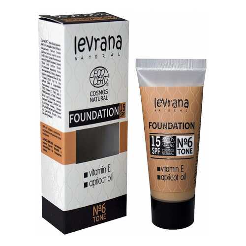 Тональный крем Levrana Cosmos Natural №6 30 мл в Подруга