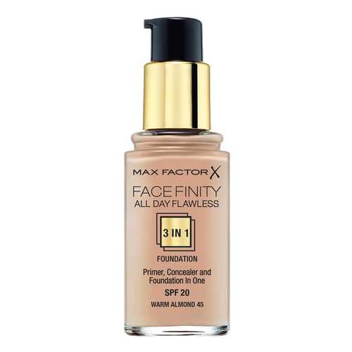 Тональный крем Max Factor Facefinity All Day Flawless 45 Warm Almond в Подруга