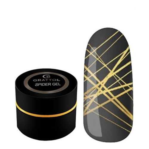 Grattol Гель-краска Spider Gel Gold в Подруга