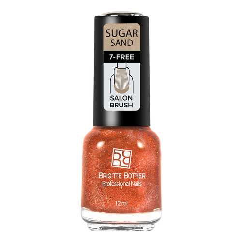 Лак Brigitte Bottier Sugar Sand тон 306 искрящийся рябиновый, 12 мл в Подруга