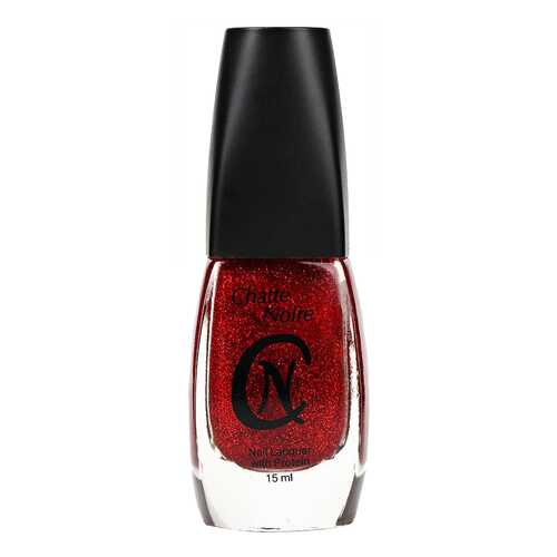 Лак для ногтей Chatte Noire Glitter №514 Красные блестки 15 мл в Подруга