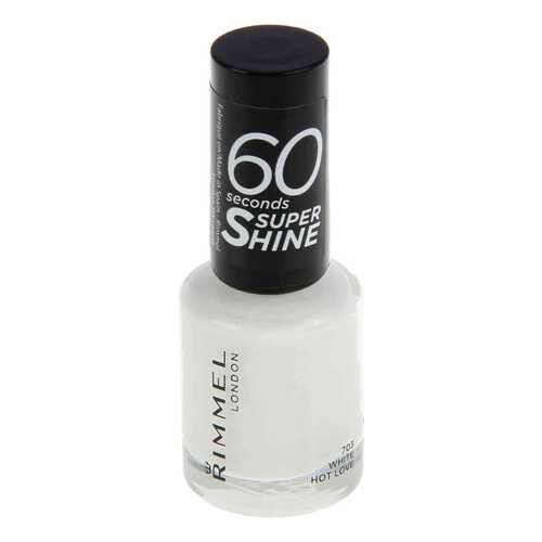 Лак для ногтей Rimmel 60 Seconds Super Shine 703 White Hot Love 8 мл в Подруга