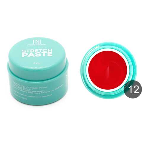 Паста для лепки TNL, Stretch paste №12, Маково-красный в Подруга