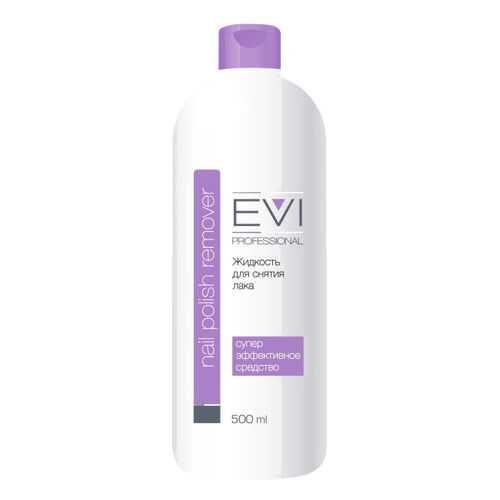 Жидкость для снятия лака EVI professional 005-002 с ацетоном 500 мл. в Подруга