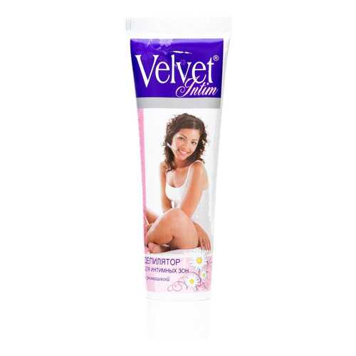 Крем депилятор Velvet для интимных зон с ромашкой 100 мл в Подруга