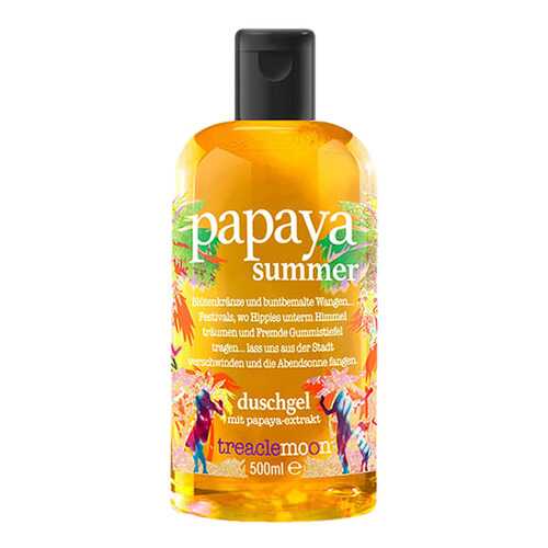 Гель для душа Treaclemoon Papaya Summer Bath & Shower Gel с ароматом папайи 500 мл в Подруга