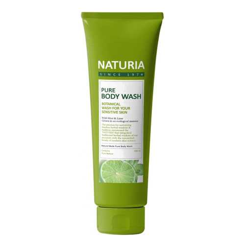 Гель NATURIA PURE BODY WASH Wild Mint&Lime 100 мл в Подруга