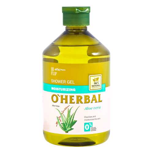 Увлажняющий гель для душа O'Herbal с экстрактом алоэ вера, 500 мл в Подруга