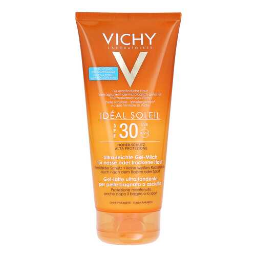 Солнцезащитное средство Vichy Ideal Soleil Wet Gel-Milch SPF30 200 мл в Подруга