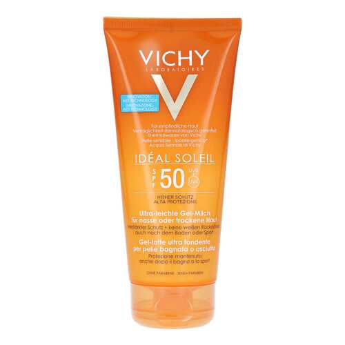 Солнцезащитное средство Vichy Ideal Soleil Wet Gel-Milch SPF50 200 мл в Подруга