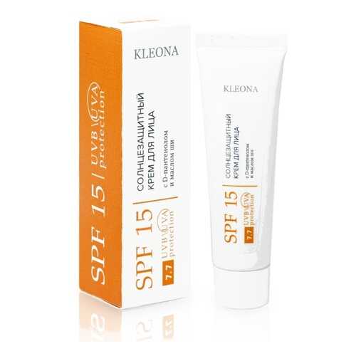 Солнцезащитный крем для лица Kleona SPF 15, 30 мл в Подруга