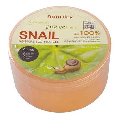 Гель для тела FarmStay MOISTURE SOOTHING GEL SNAIL 300мл в Подруга