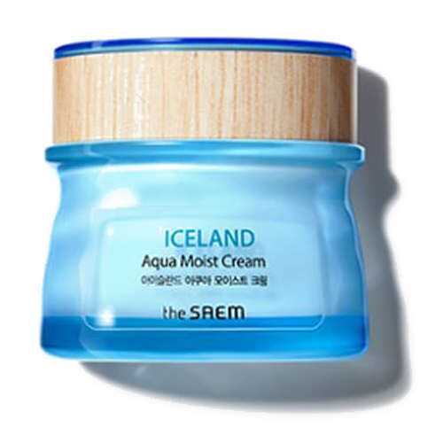 Крем для лица увлажняющий THE SAEM Iceland Aqua Moist Cream 60мл в Подруга