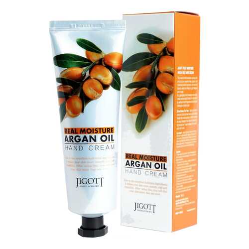 Крем для рук Jigott Real Moisture с аргановым маслом 100 мл в Подруга