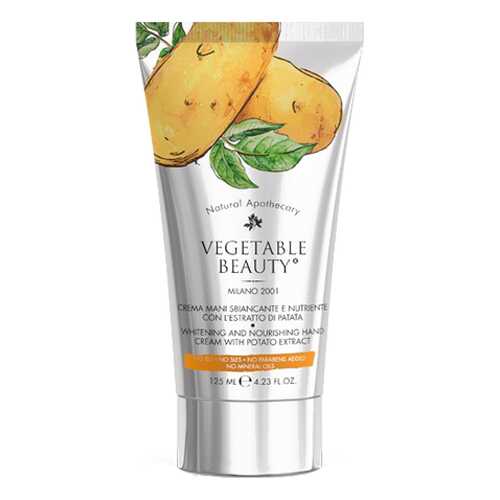 Крем для рук Vegetable Beauty Отбеливающий и питательный с экстрактом картофеля 125 мл в Подруга