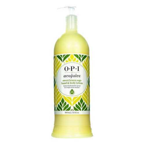 Лосьон для рук O.P.I Avojuice Лимон 960 мл в Подруга