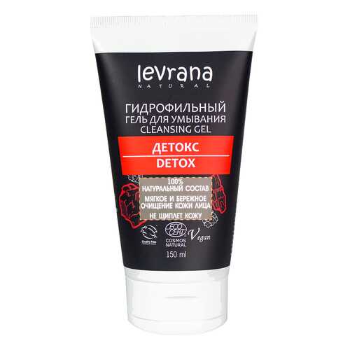 Гель для умывания гидрофильный Levrana Детокс 150 мл в Подруга