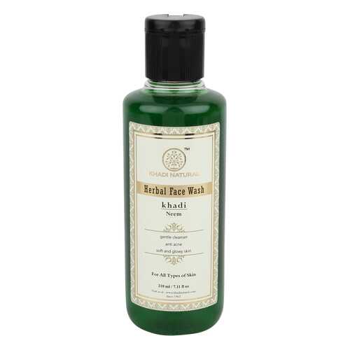 Гель для умывания Khadi Natural Ним, 210 мл в Подруга