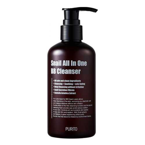 Гель для умывания Purito Snail All In One BB Cleanser 250 мл в Подруга
