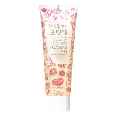 Гель для умывания Whamisa Organic Flowers Foaming Gel 133 мл в Подруга