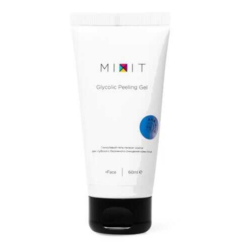 Гель-пилинг скатка для лица Mixit Glycolic Peeling Gel для глубокого очищения кожи 60 мл в Подруга