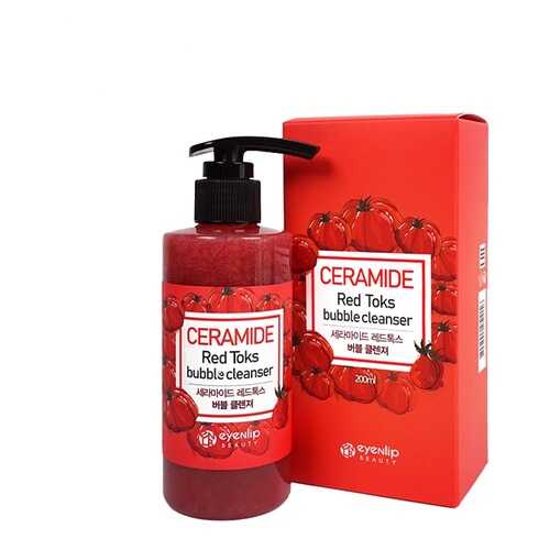 Пенка для умывания CERAMIDE RED TOKS BUBBLE CLEANSER 200ml в Подруга