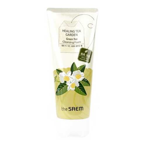 Пенка для умывания The Saem Healing Tea Garden Green Tea Cleansing Foam 170 мл в Подруга