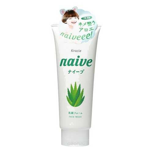 Пенка Naive для умывания с экстрактом алоэ 130г в Подруга