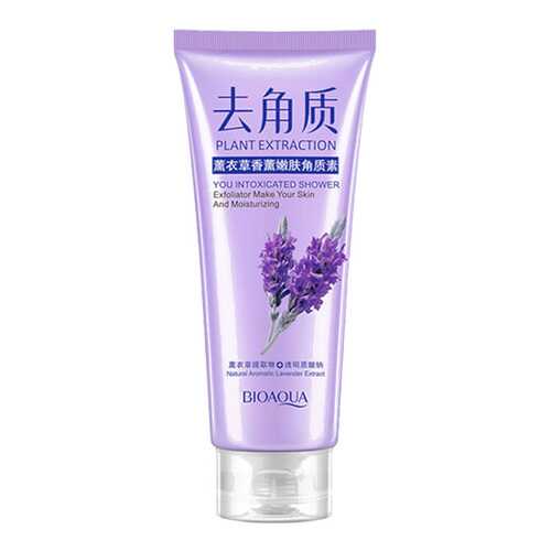 Пилинг для лица BioAqua Plant Extraction You Intoxicated Shower Exfoliator Lavender 120 мл в Подруга