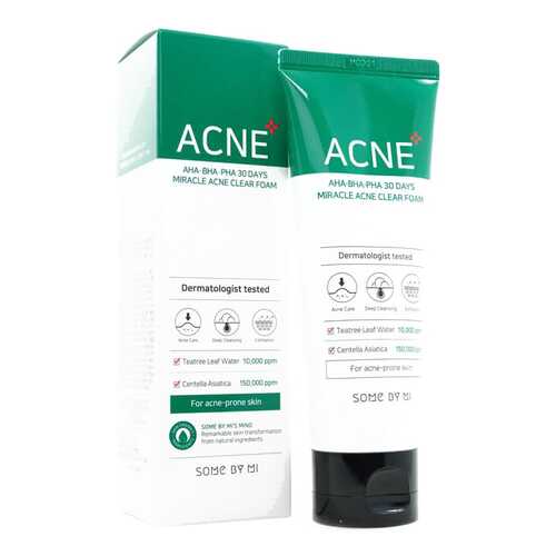Средство для очищения Some By Mi Miracle Acne Clear Foam 100 мл в Подруга