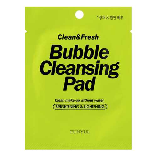 Средство для снятия макияжа Eunyul Clean & Fresh Bubble Cleansing Pad 1 шт в Подруга